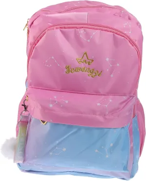 1pc Capacity Gradient Color for Breathable Travel Bag with Shaped Shoulder Straps and Multi Zipper Pockets for Daily Use and