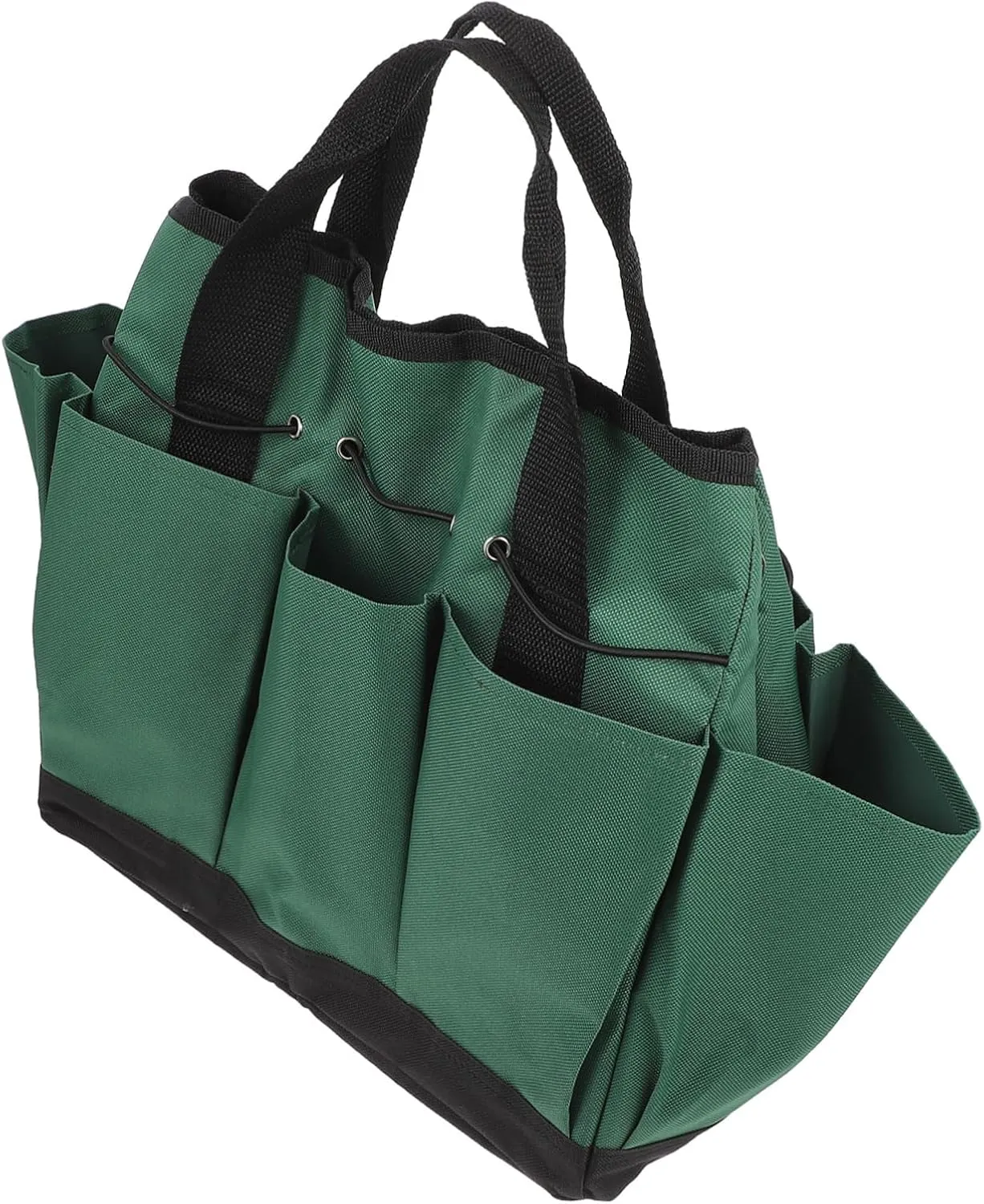 1Pc Garden Tool Storage Bag Durable Oxford Cloth Gardening Tool Pouch with Ergonomic Handle High Capacity Tote for Easy Organization and Carrying of Tools