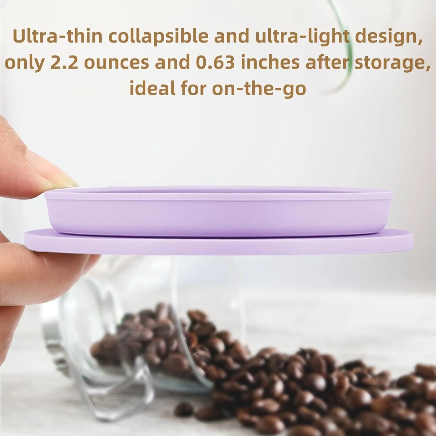 3 Pack Collapsible Travel Pour Over Coffee Maker Camping, Paperless Travel Collapsible Pour Over Coffee Dripper Kit, Silicone Reusable Coffee Strainer Pour Over Cup
