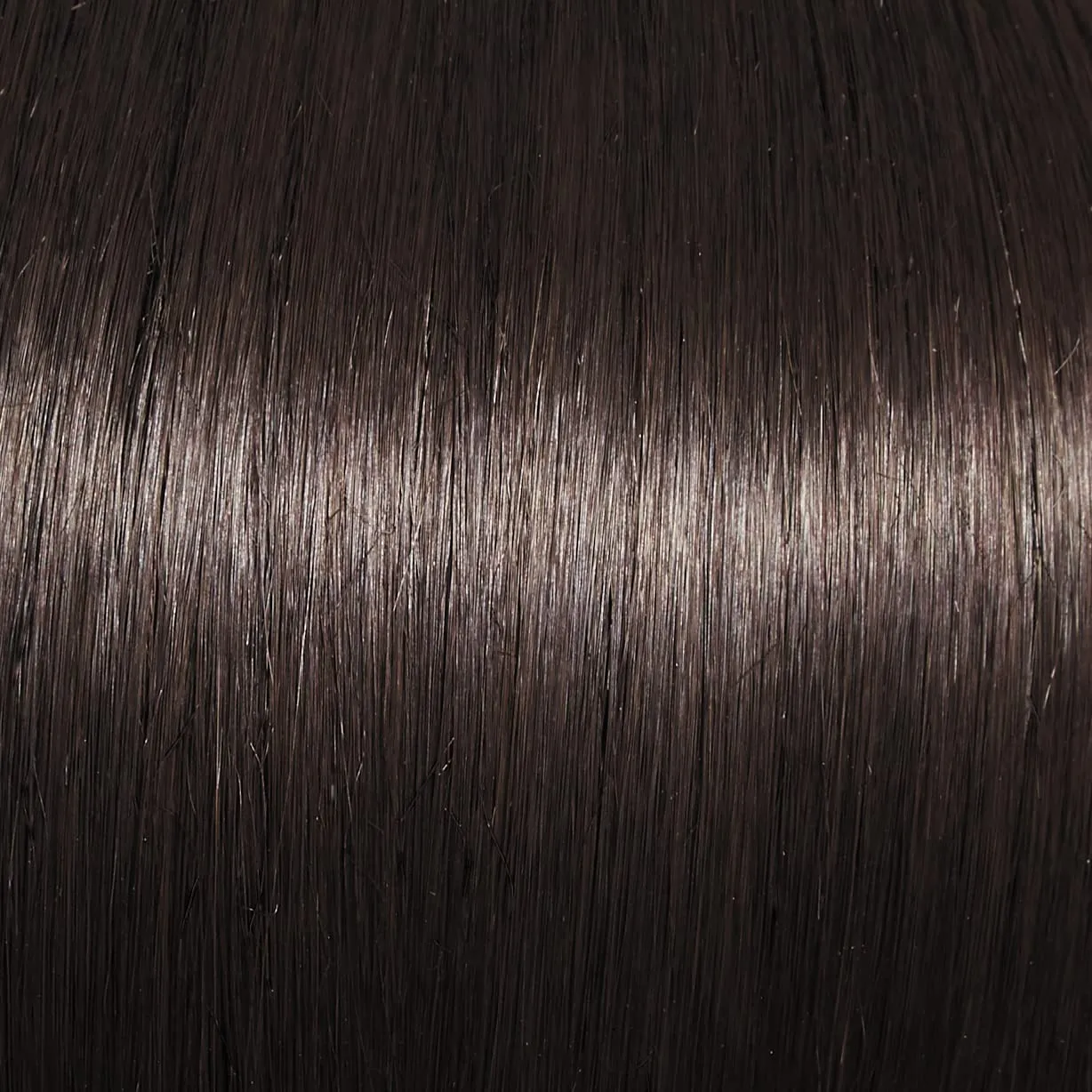 Ambitious Essential Collection Wig Cap, Mid-Length With Soft Bangs and Beachy Wave by Hairuwear, Dark Brown