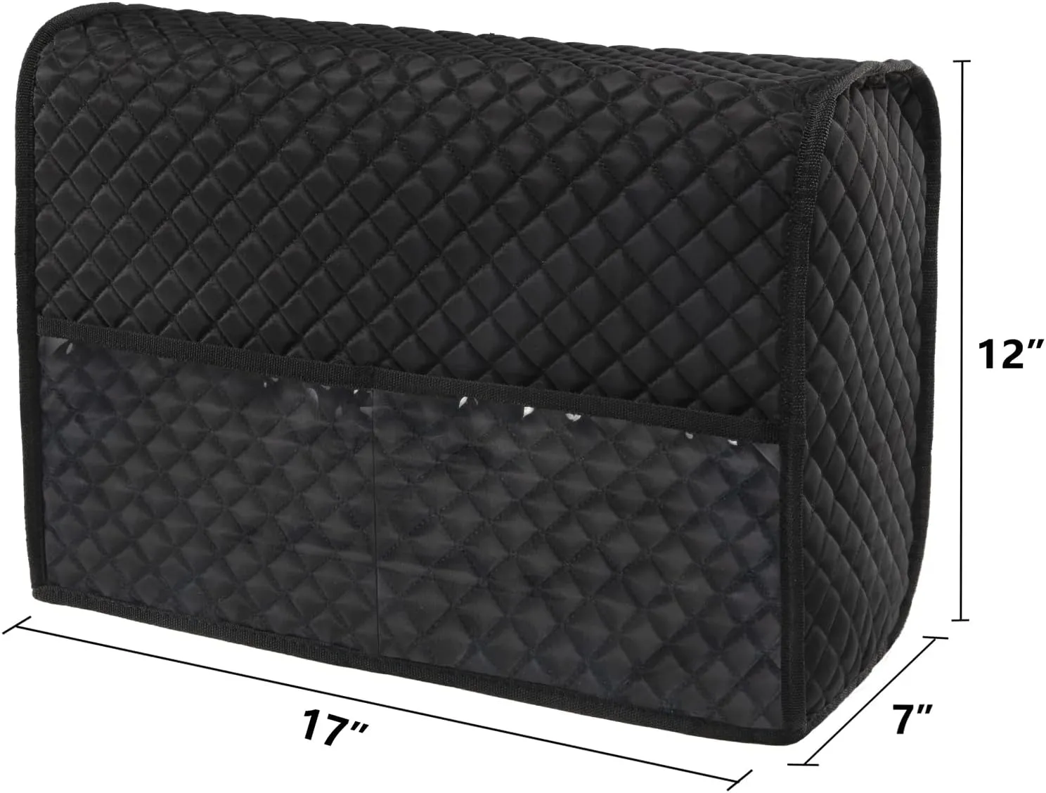 BAGSFY Sewing Machine Cover for Brother, Sewing Machine Dust Cover for Singer, Padded Storage Dust Covers Compatible with Most Standard Sewing Machine.