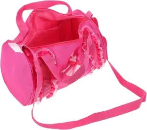 Ballet Dance Bag for Portable Single Shoulder Dance Handbag Lightweight Design for Ballet Shoes and Gymnastics Durable and Stylish with Lace Detail