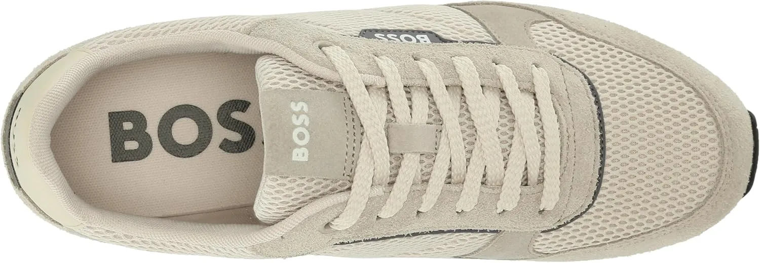 BOSS Men's Kai Retro Style Low Profile Sneaker