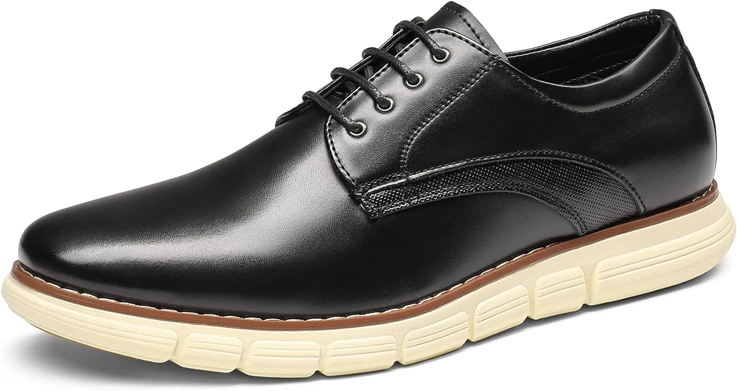 Bruno Marc Men's Crossflex Dress Sneakers Casual Oxford Formal Shoes