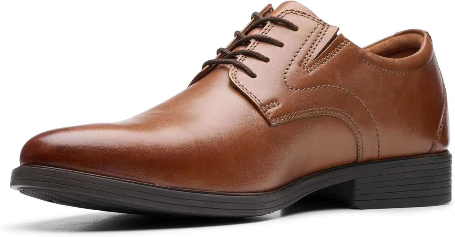 Clarks Men's Whiddon Plain Oxford Flat