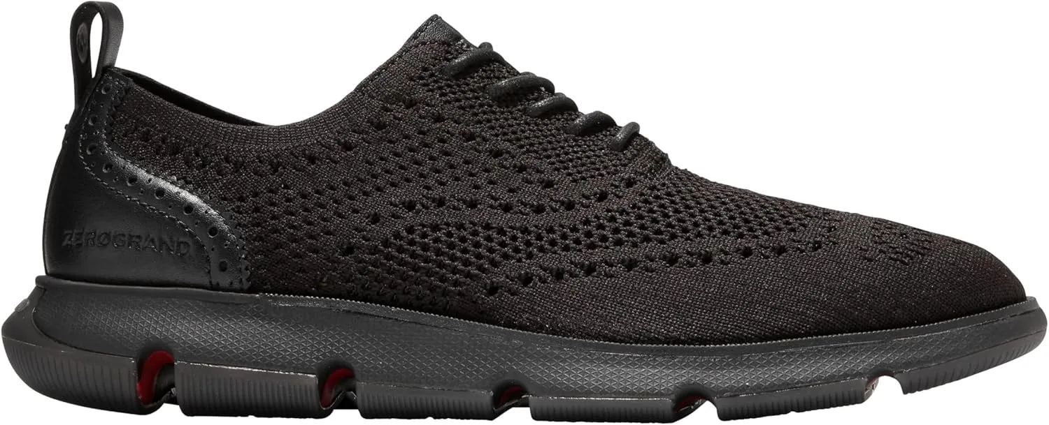 Cole Haan 4.Zerogrand Stitchlite Men's Oxford Shoes, Lightweight Breathable Knit, Modern Casual Style, Lace-Up Design