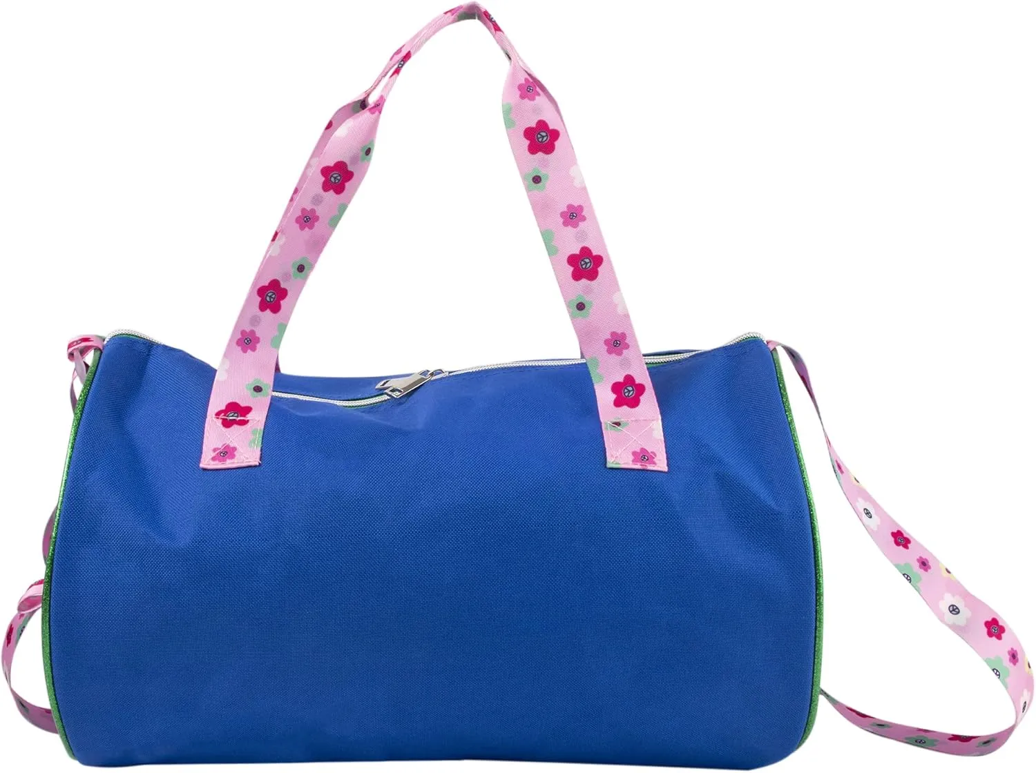 Dance Duffle Bags for Dancers, Girls, Teens, and Student Athletes, Fun Dance Workout Duffel Bag for Girls and Boys (Blue)