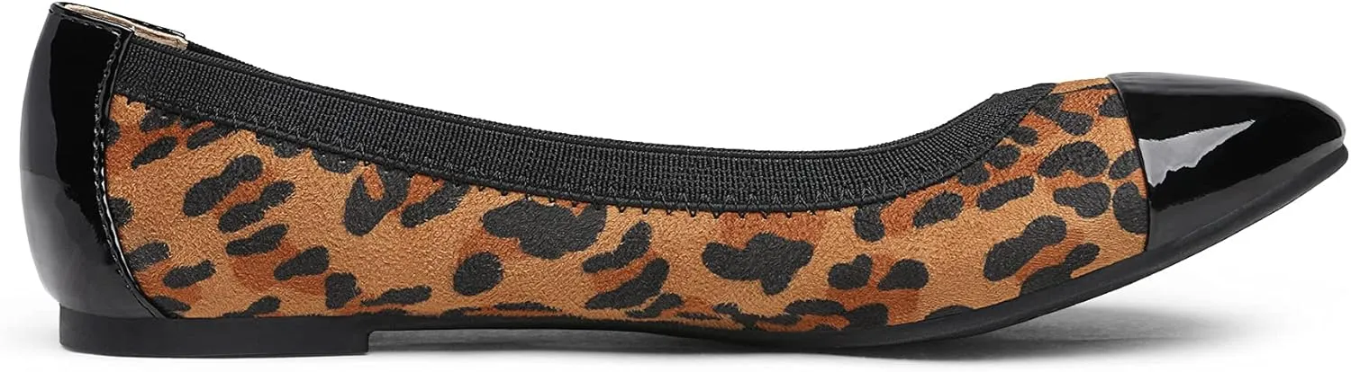 DREAM PAIRS Women's Sole-Flex Ballerina Walking Flats Shoes