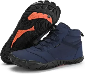 Evian Master HF- Non Slip Water Resistant Winter Barefoot Boot, Wide Toe Box Walking, Hiking Shoes for Women Men Unisex