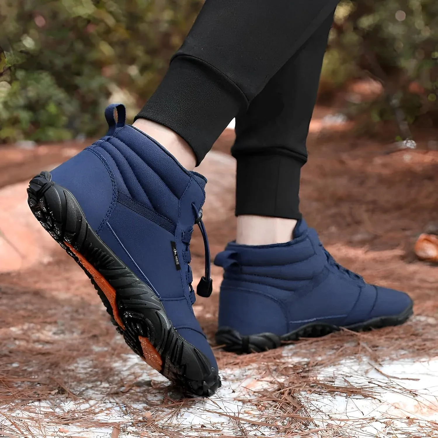 Evian Master HF- Non Slip Water Resistant Winter Barefoot Boot, Wide Toe Box Walking, Hiking Shoes for Women Men Unisex