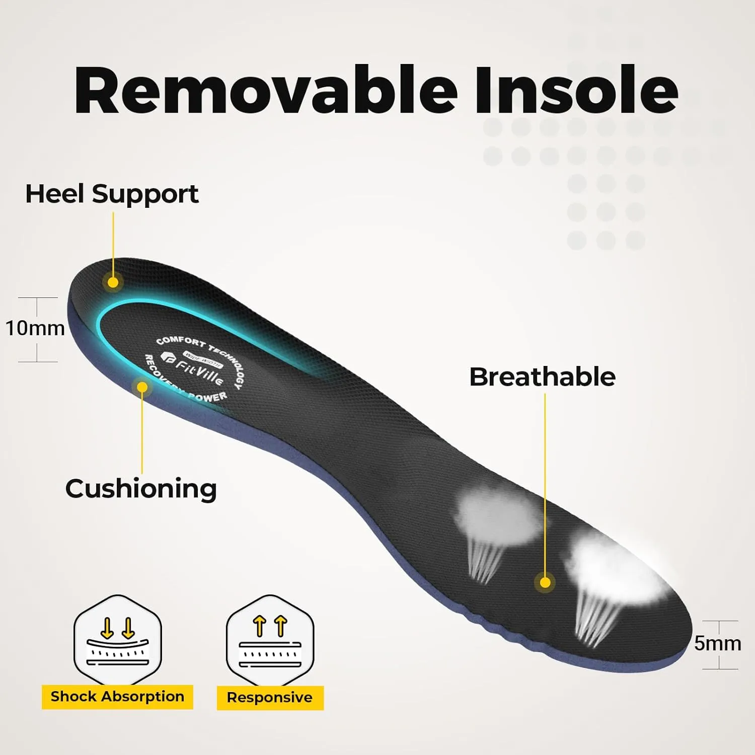 FitVille Diabetic Shoes for Women Slip On Classic Oxford Shoes Adjustable Strap Business Formal Dress Shoes PU Leather Loafers Edema Shoes Plantar Fasciitis Sneakers - EasyTop Dress Shoes V1