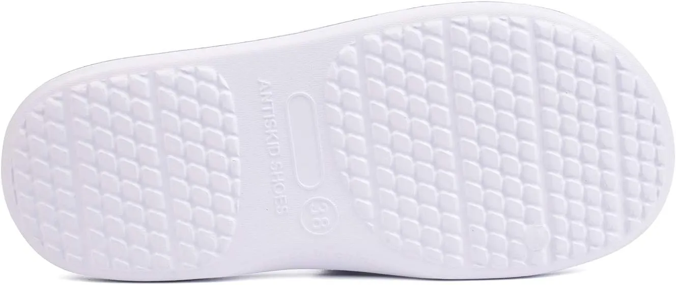 FUNKYMONKEY Womens Bathroom Shower Slippers Indoor Home Beach Non Slip Sandal