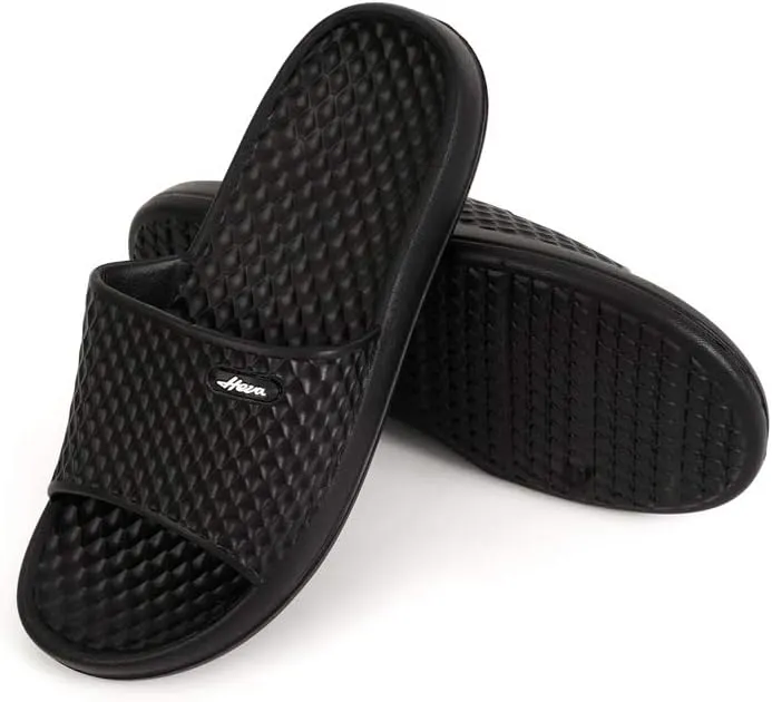 FUNKYMONKEY Womens Bathroom Shower Slippers Indoor Home Beach Non Slip Sandal