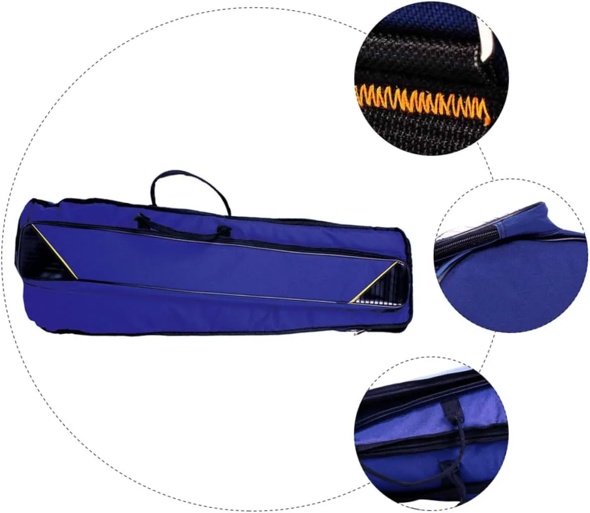 Garneck 1Pc Oxford Cloth Trombone Storage Bag Protective Musical Instrument Case Portable Design for Safe Transport Thickened for Enhanced Protection