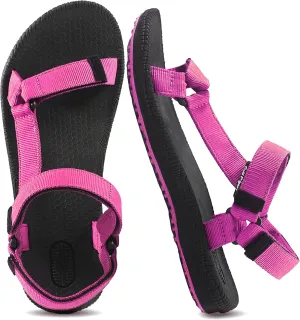 Gold Pigeon Shoes SIMPLUS Unisex Ultra-Cuhion Yoga Mat Athlete Sandals Adjustabl Straps with Heel Support