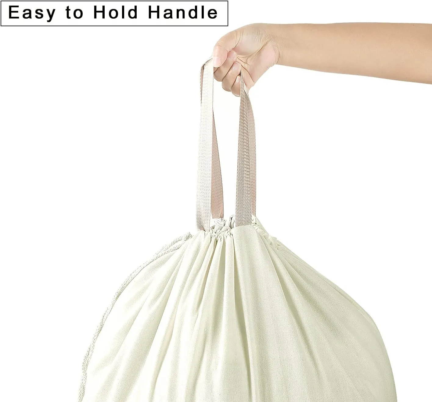 Heavy Duty Laundry Bag with Drawstring and Handle, Extra Large Travel Dirty Clothes Bag for Laundromat and Household, Durable Rip-Stop Laundry Hamper Liner, 8 Solid color(28 x 40 Inch) by SANFERGE