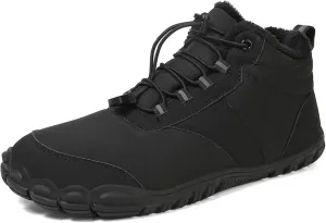 Hike Waterproof Winter Barefoot Shoes, Walking Hiking Boots for Women Men Trail Running Healthy Non-Slip