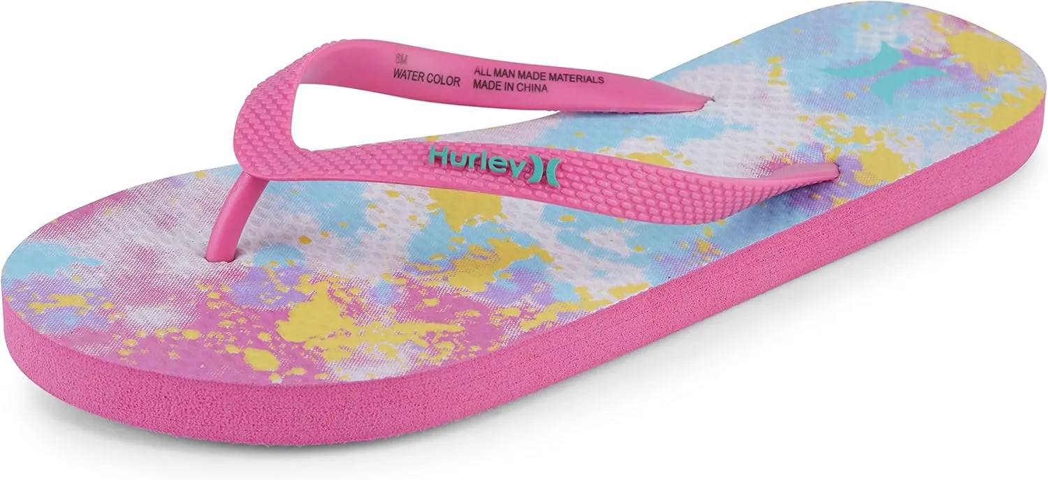 Hurley Women's Geo Flip Flops