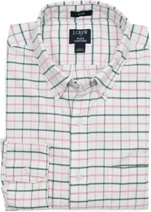 J.Crew Mercantile Men's Slim-Fit Long Sleeve Flex Oxford Shirt