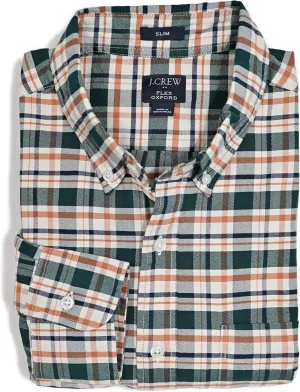 J.Crew Mercantile Men's Slim-Fit Long Sleeve Flex Oxford Shirt