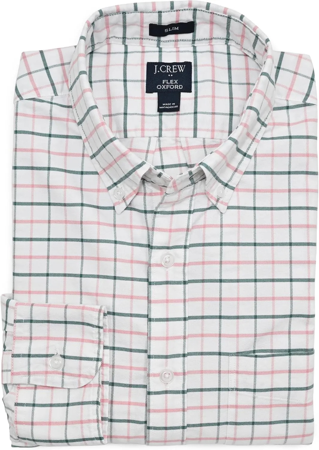J.Crew Mercantile Men's Slim-Fit Long Sleeve Flex Oxford Shirt