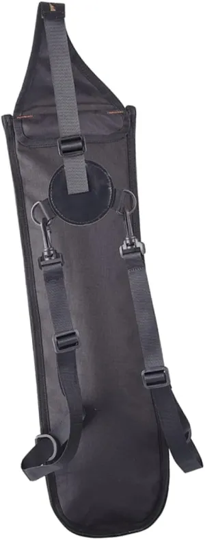Large Capacity Oxford Arrow Quiver Multi Function Single Shoulder Bag for Outdoor Hunting Durable Hanging Arrow Holder Pouch Black