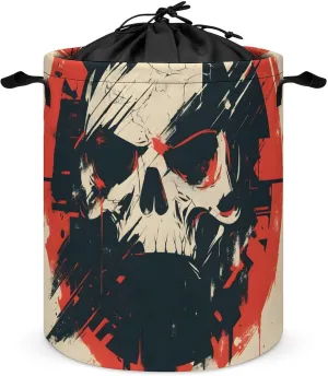 Laundry Hampers, Large Drawstring Laundry Bag, Removable Laundry Bags, Collapsible Storage Bin with Handles for Home Organization, Kids Room, Nursery Fictional Character