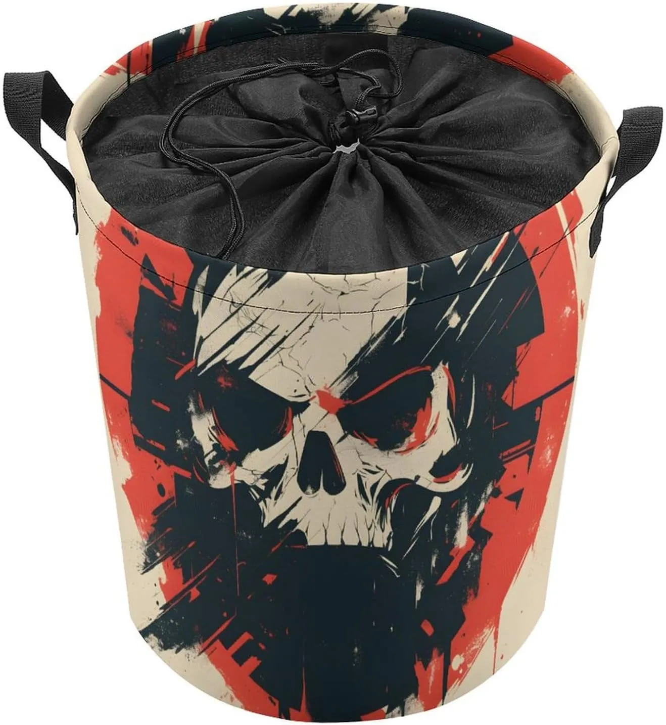 Laundry Hampers, Large Drawstring Laundry Bag, Removable Laundry Bags, Collapsible Storage Bin with Handles for Home Organization, Kids Room, Nursery Fictional Character