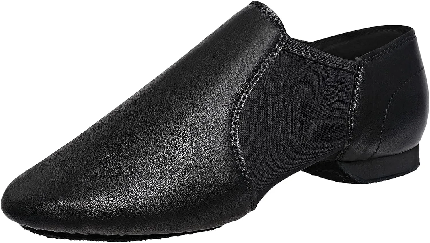 Leather Sole Jazz Shoes Slip-on Dance for Girls Boys (Toddler/Little Kid/Big Kid)