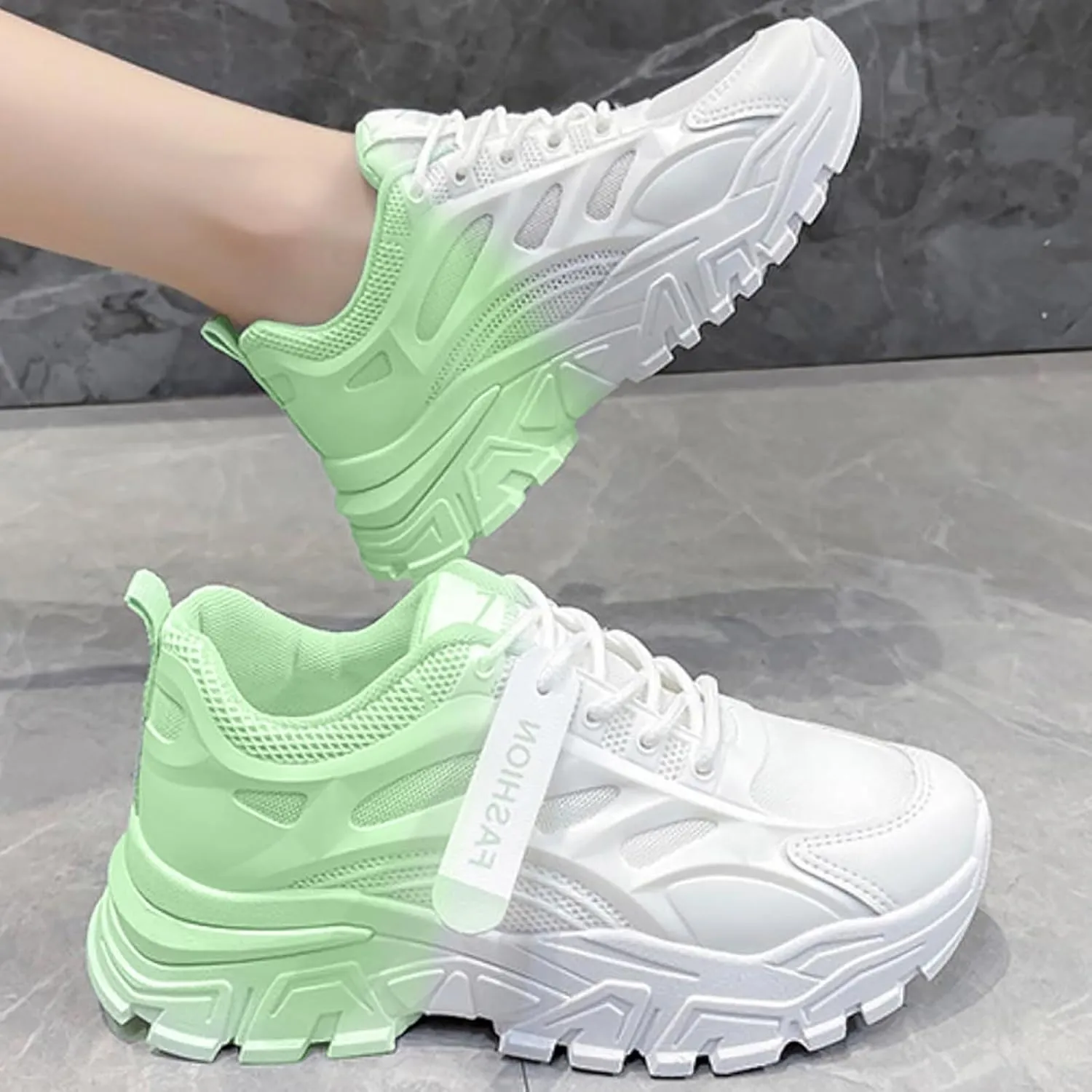 Leisure Summer Sport Shoes Running Shoes Breathable Fashion for Student and Teenagers Advantage Sneaker - Women's 7