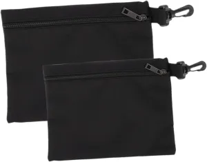 LIFKOME 2pcs Tool Organizer Bag with Zipper Durable Oxford Tool Pouch for Gadgets Portable Storage for Hardware and Travel Bag