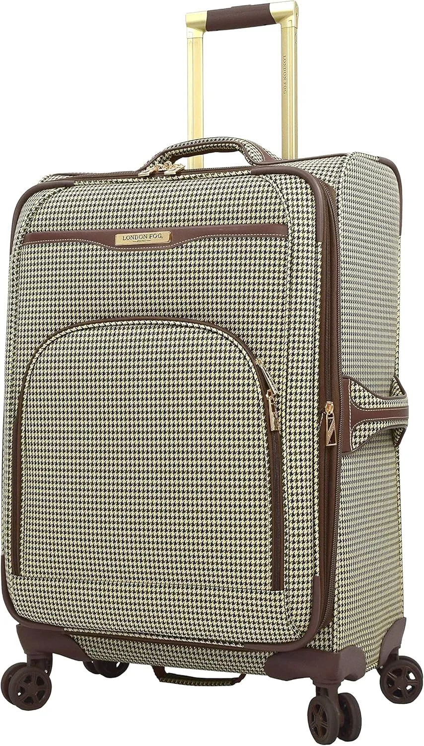 London Fog Oxford III Expandable Spinner, Olive, 25-Inch