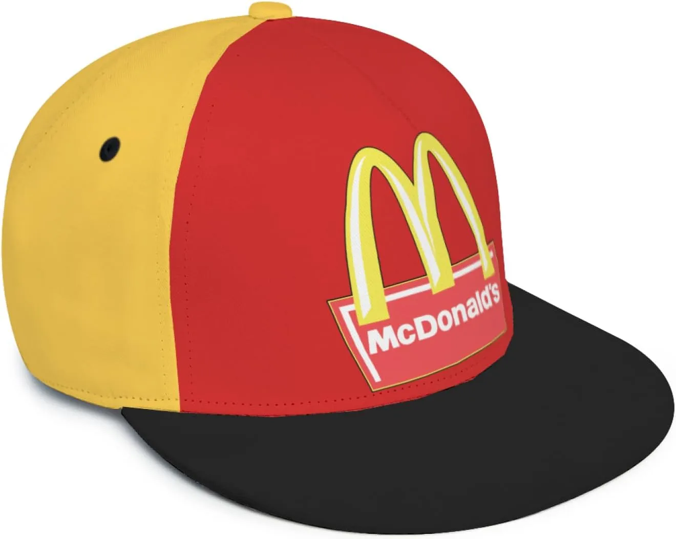 Long Flat Brim Snapback Hat for Unisex Adult Soft Outdoor Plain Baseball Cap Womens Mens Adjustable Golf Tennis Sun Hat