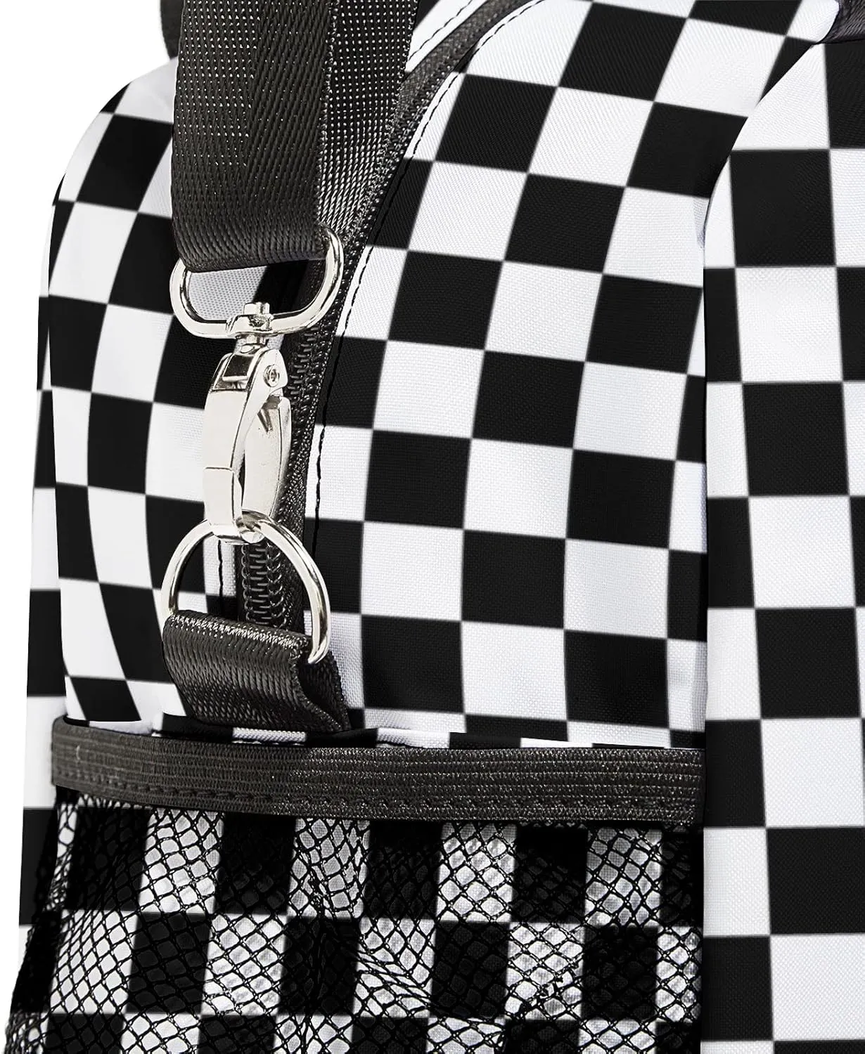 Lunch Bag Insulated Lunch Box Reusable/Washable/Durable Lunchbox Lightweight Lunch Tote Bag (Checkered, One Size)