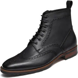 Men's Casual Oxford Boots Chukka Dress Boots for Men