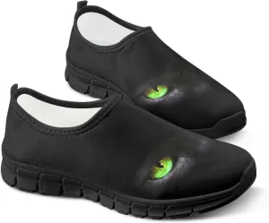 Men's Espadrilles Slip Lightweight Walking Casual Loafers Comfortable Travel Shoes（Black Sole）