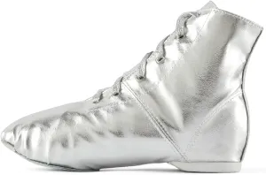 missfiona Jazz Shoes for Woman Canvas Dance Boots Split Sole Ballroom Dancing Flat