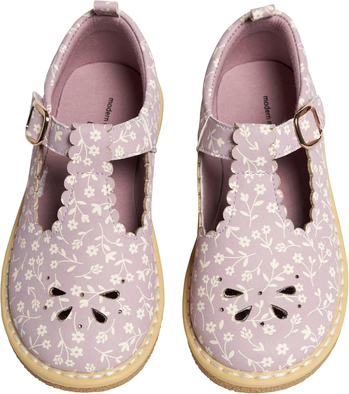 Modern Moments by Gerber Toddler Girls' T-Strap Mary Jane Flat