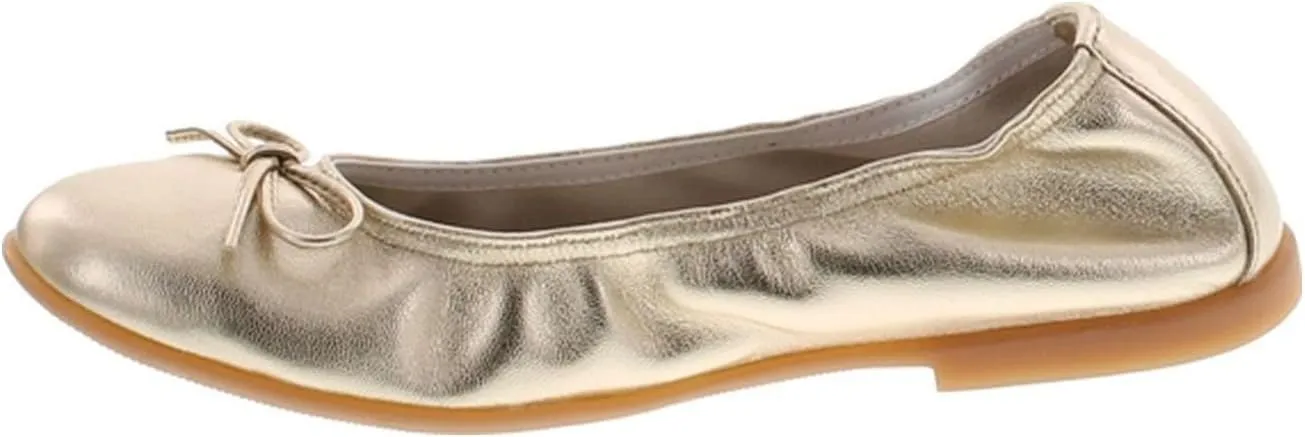 Naturino Girls 2353 Fashion Leather Dress Ballerina Flat Shoes