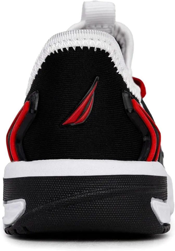 Nautica Kids Athletic Slip-On Sneakers - Comfortable Bungee Running Shoes for Boys and Girls - Stylish and Supportive Footwear for Active Kids (Big Kid/Little Kid/Toddler)
