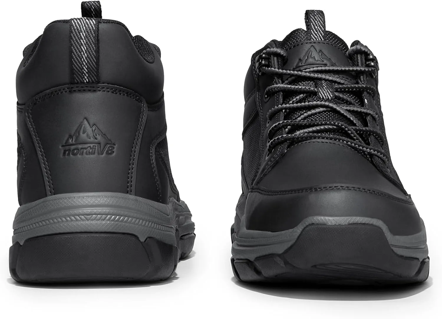 NORTIV 8 Men's Hiking Boots Lightweight Fashion Casual Chukka Ankle Boots Elevation