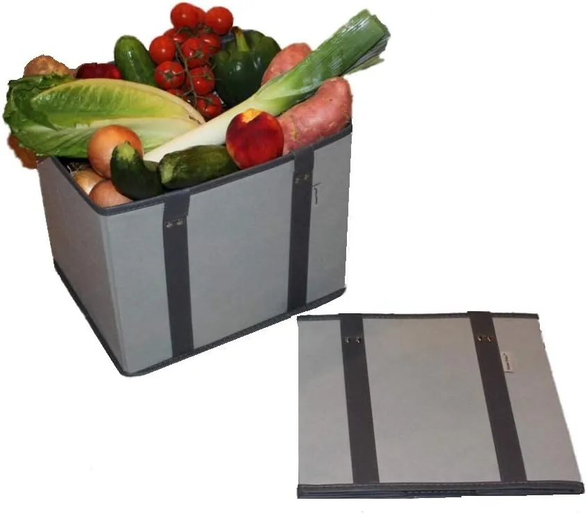 Ocean Tides Shopping Bags; Reinforced, Premium, Stand Up, Heavy Duty, Collapsible Foldable