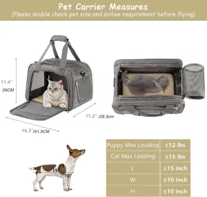 Pet Handbag Dog Portable Cat Bag Breathable Pet Supplies Messenger Bag(Yellow)