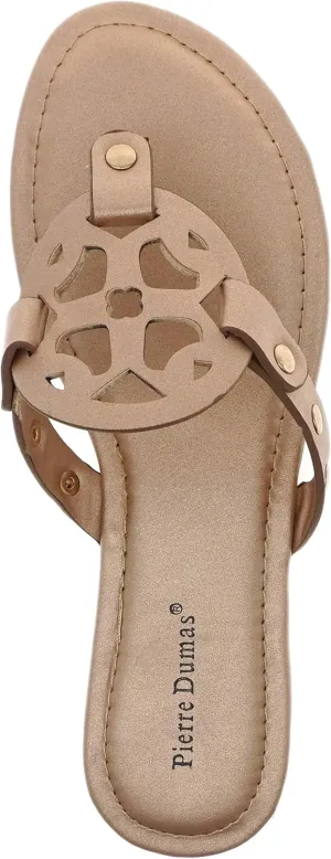 Pierre Dumas Women's Colored Flat Sandals