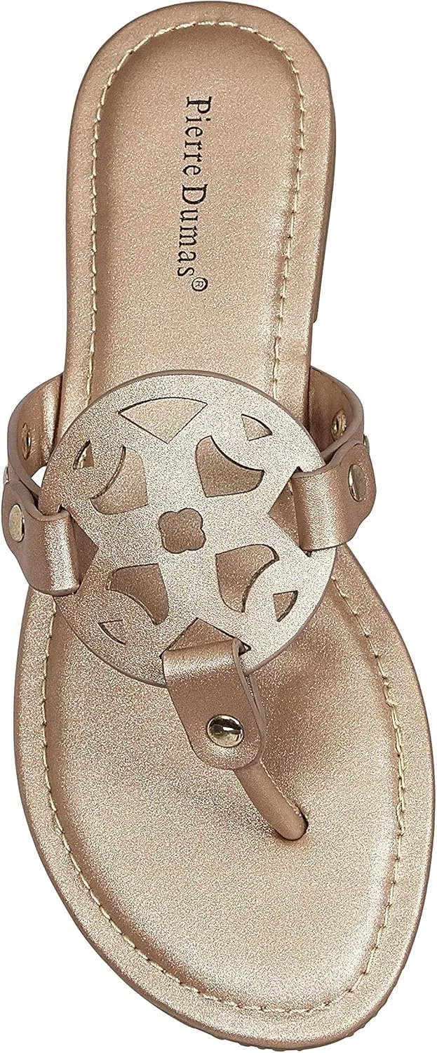 Pierre Dumas Women's Colored Flat Sandals