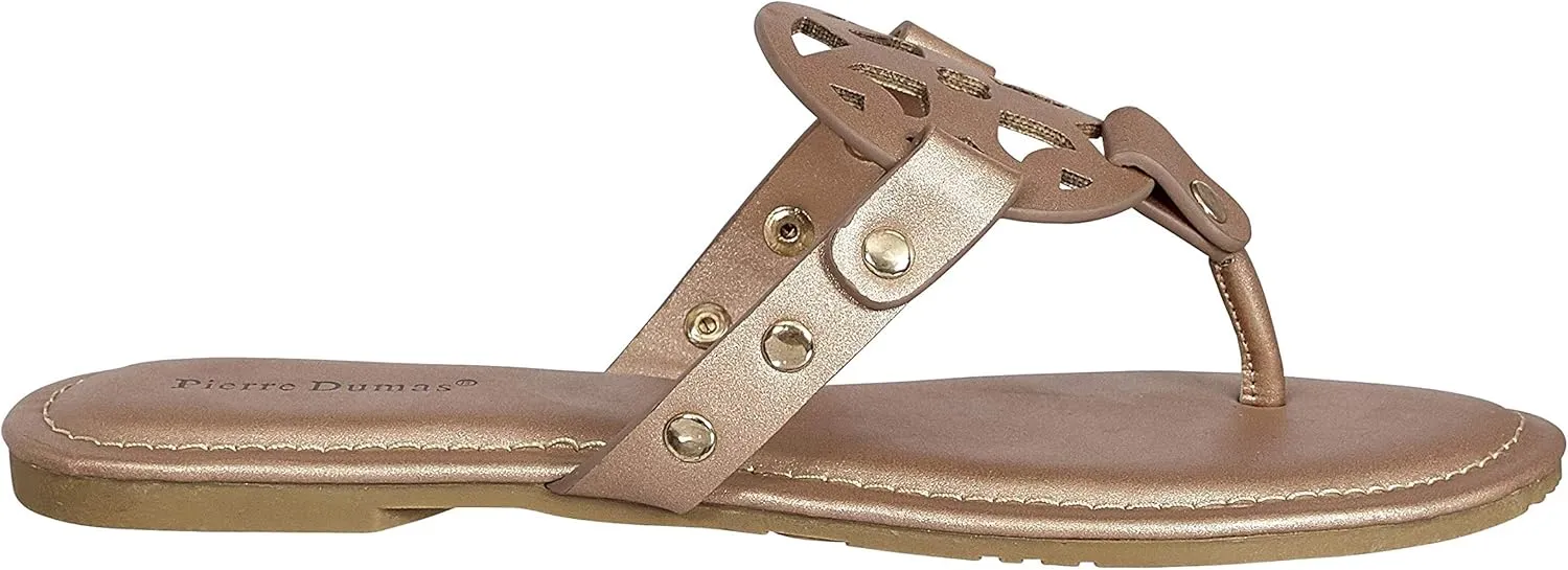 Pierre Dumas Women's Colored Flat Sandals