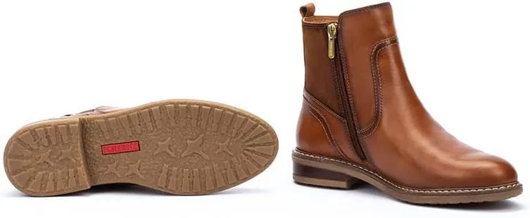 PIKOLINOS Flat Ankle Boots Leather Aldaya for Woman