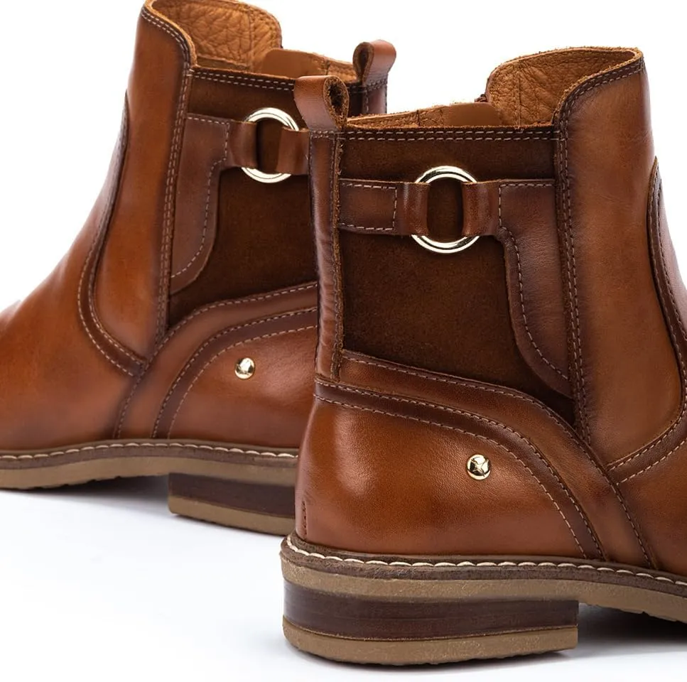 PIKOLINOS Flat Ankle Boots Leather Aldaya for Woman