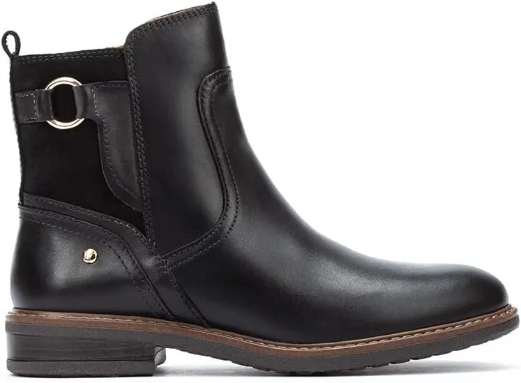 PIKOLINOS Flat Ankle Boots Leather Aldaya for Woman