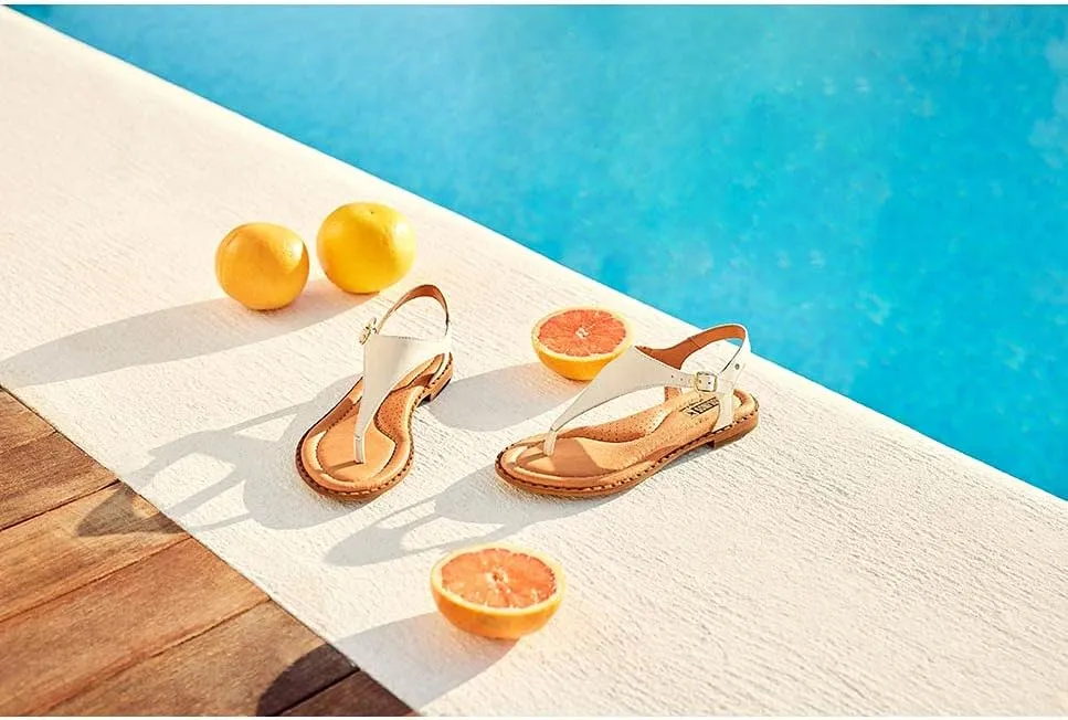 PIKOLINOS Flat Sandals Leather Algar for Woman